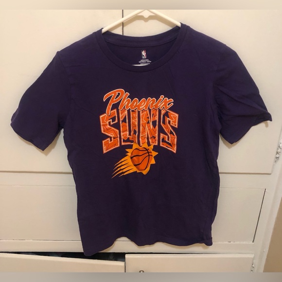 Phoenix Suns Kids Purple T-Shirt size boys large 14/16 - Picture 1 of 3